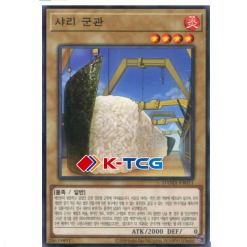 Yugioh Card "Gunkan Suship Shari" DAMA-KR011 Rare korean Ver - K-TCG